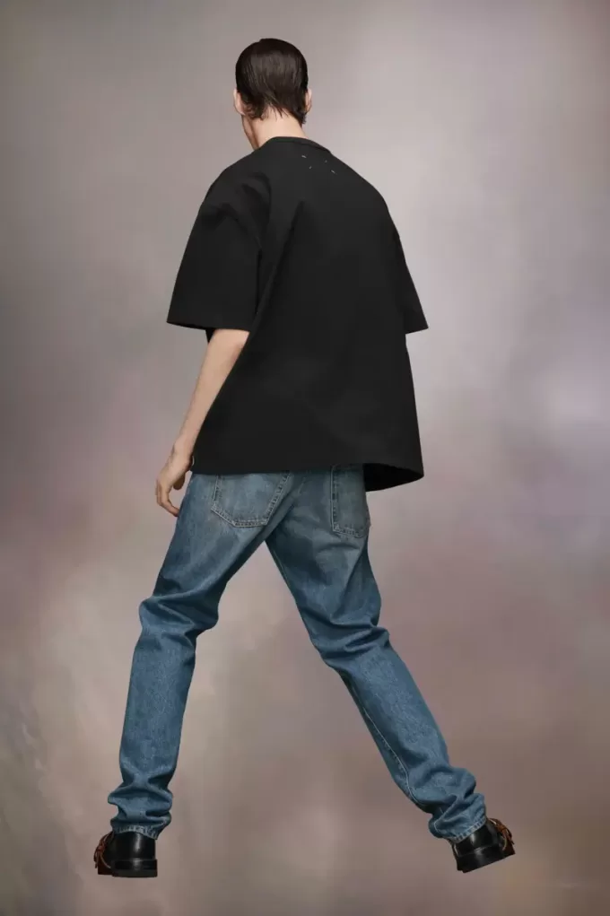 Jeans con risvolto Maison Margiela Jeans con risvolto Maison Margiela