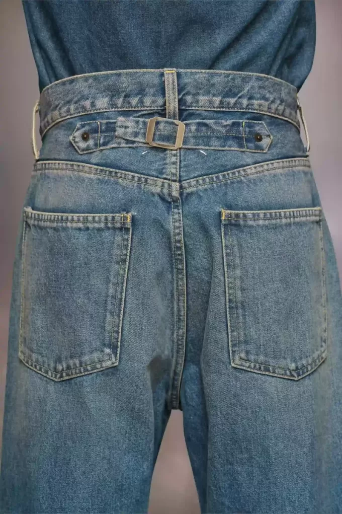 Jeans con risvolto Maison Margiela Jeans con risvolto Maison Margiela
