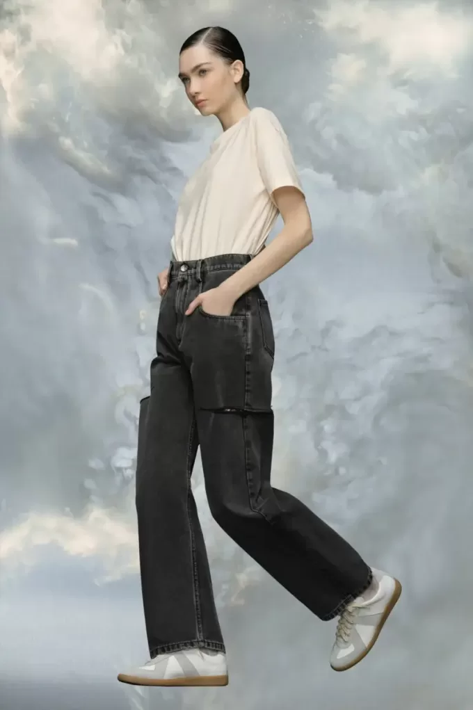 Jeans con tagli Maison Margiela Jeans con tagli Maison Margiela