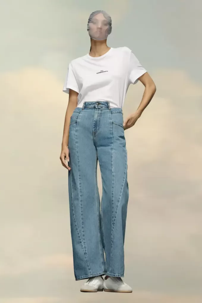 Jeans in denim Maison Margiela Jeans in denim Maison Margiela