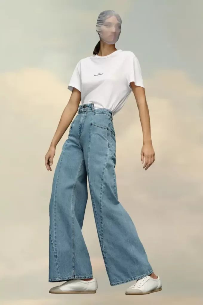 Jeans in denim Maison Margiela Jeans in denim Maison Margiela