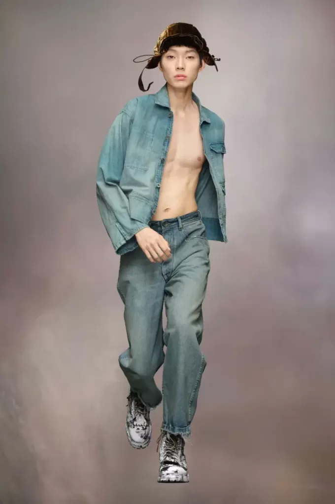 Jeans strappati Maison Margiela Jeans strappati Maison Margiela