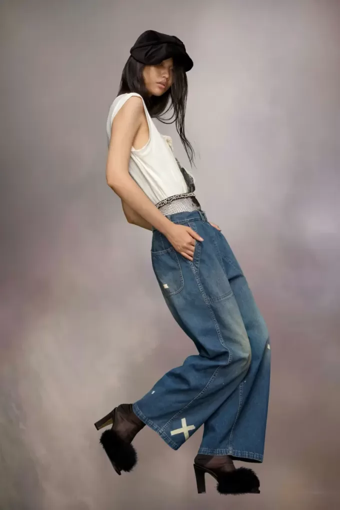 Jeans strappati Maison Margiela Jeans strappati Maison Margiela