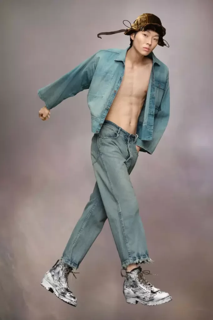Jeans strappati Maison Margiela Jeans strappati Maison Margiela