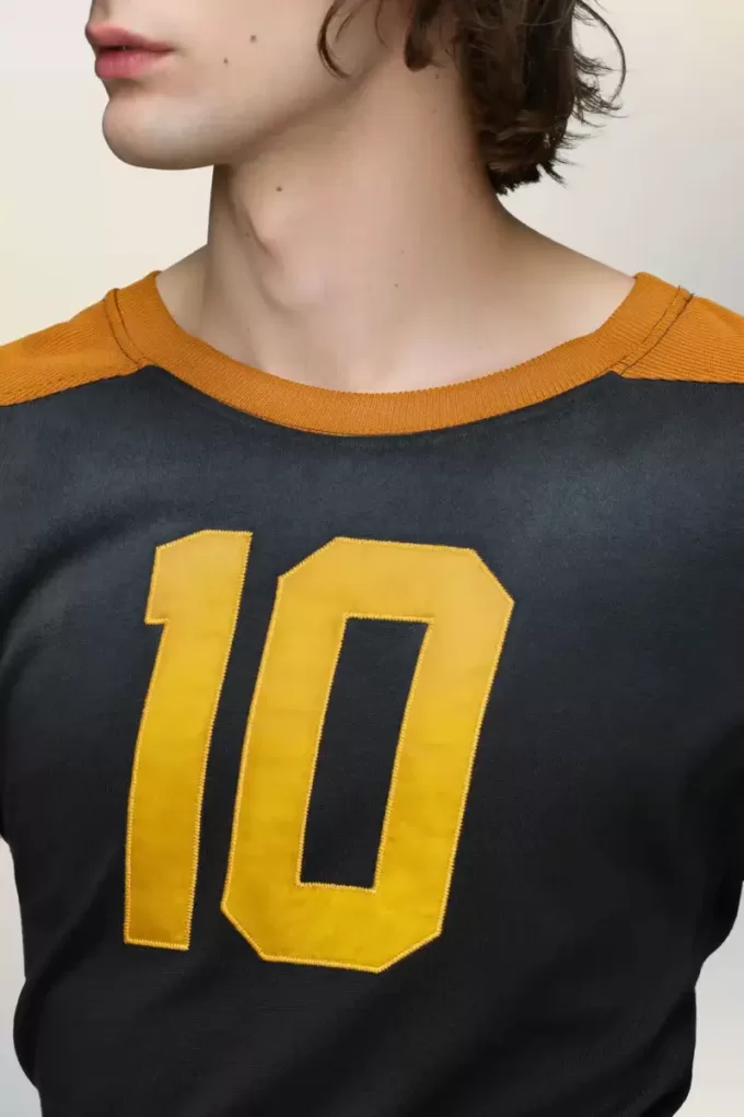 Maglietta a maniche lunghe della squadra universitaria Maglietta a maniche lunghe della squadra universitaria