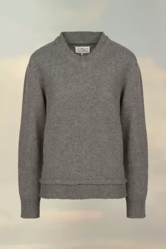 Maglione con toppe sui gomiti Maison Margiela