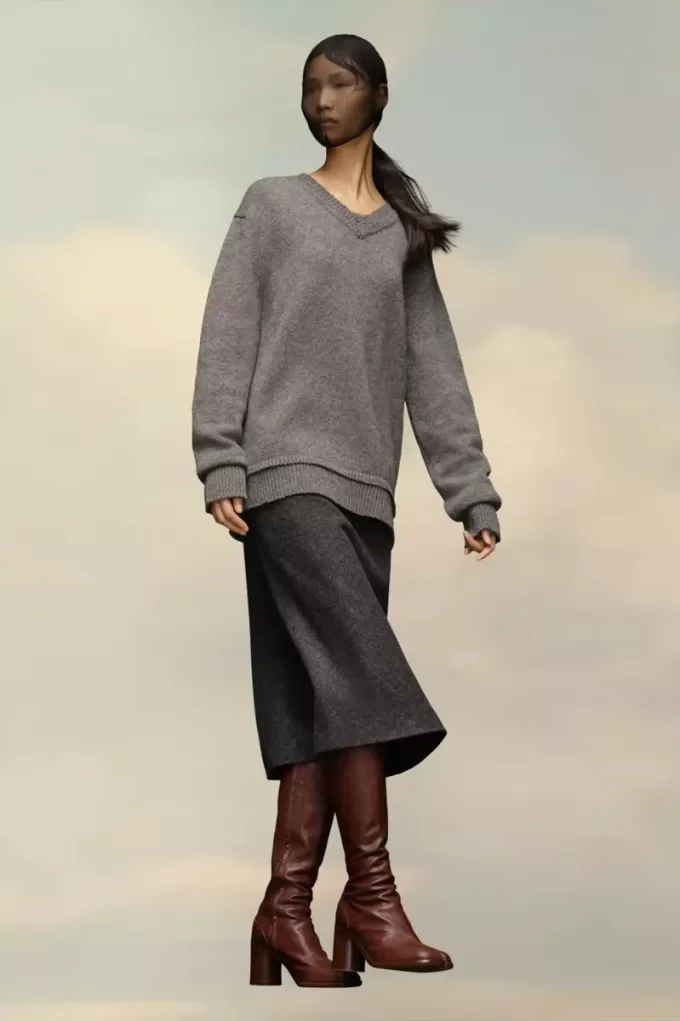 Maglione con toppe sui gomiti Maison Margiela Maglione con toppe sui gomiti Maison Margiela