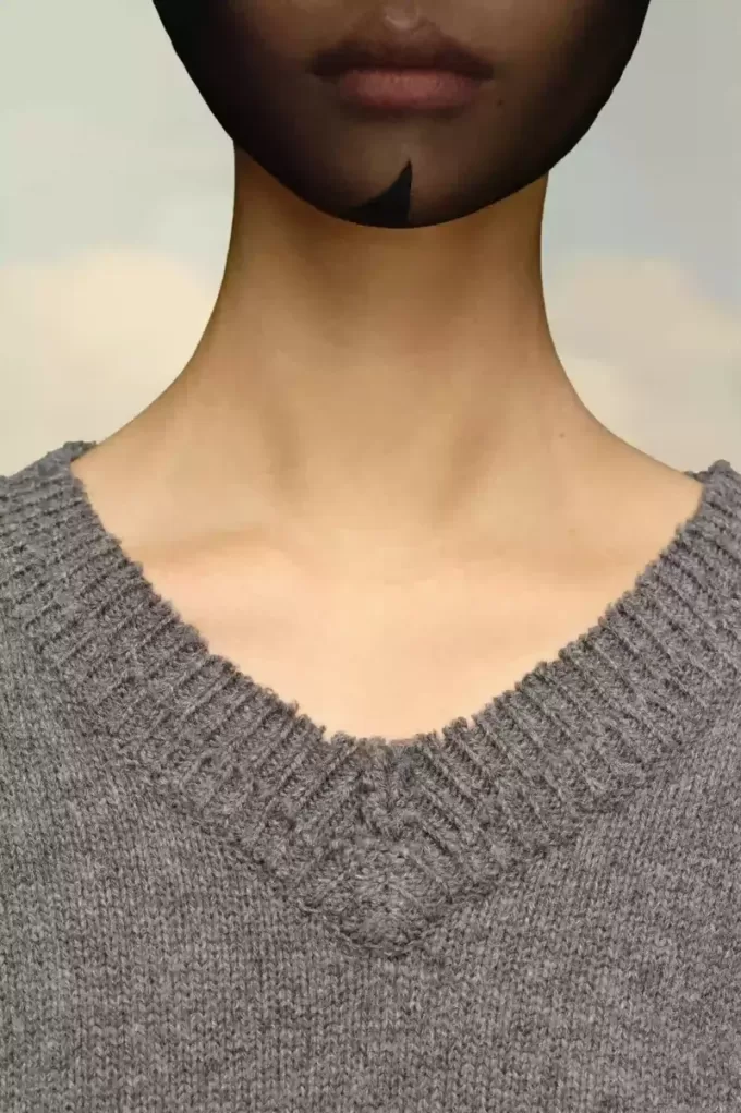 Maglione con toppe sui gomiti Maison Margiela Maglione con toppe sui gomiti Maison Margiela