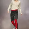 Pantaloncini in denim con borchie Maison Margiela