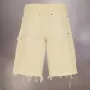 Pantaloncini in denim con borchie Maison Margiela
