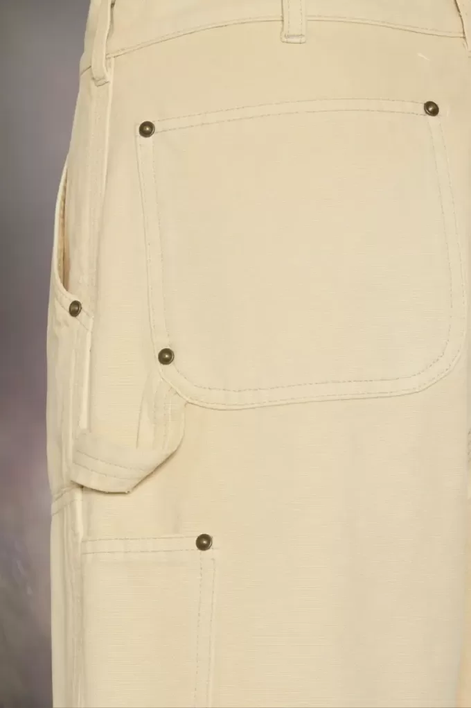 Pantaloncini in denim con borchie Maison Margiela