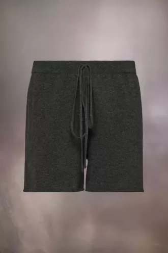 Pantaloncini in maglia di cashmere Pantaloncini in maglia di cashmere