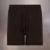 Pantaloncini in maglia di cashmere