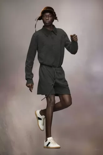 Pantaloncini in maglia di cashmere Pantaloncini in maglia di cashmere
