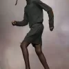 Pantaloncini in maglia di cashmere