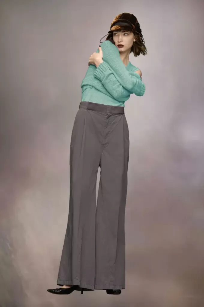 Pantaloni con pieghe Maison Margiela Pantaloni con pieghe Maison Margiela