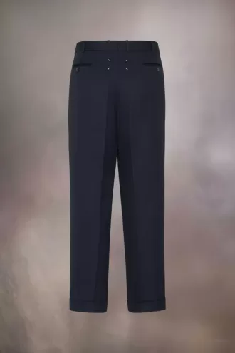 Pantaloni con risvolto Maison Margiela