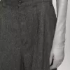 Pantaloni di lana a gamba larga Pantaloni di lana a gamba larga