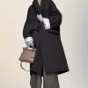 Pantaloni di lana a gamba larga Pantaloni di lana a gamba larga