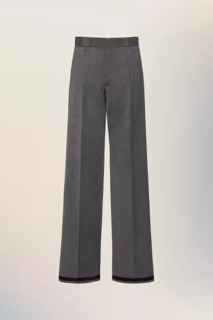 Pantaloni di lana su misura Pantaloni di lana su misura