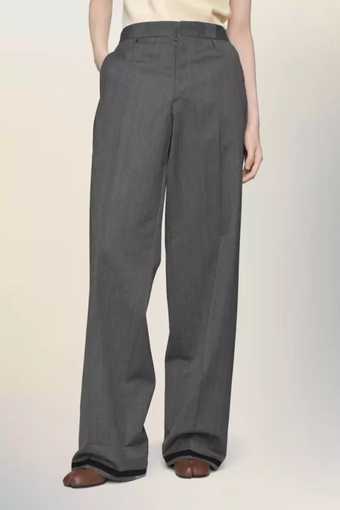 Pantaloni di lana su misura Pantaloni di lana su misura