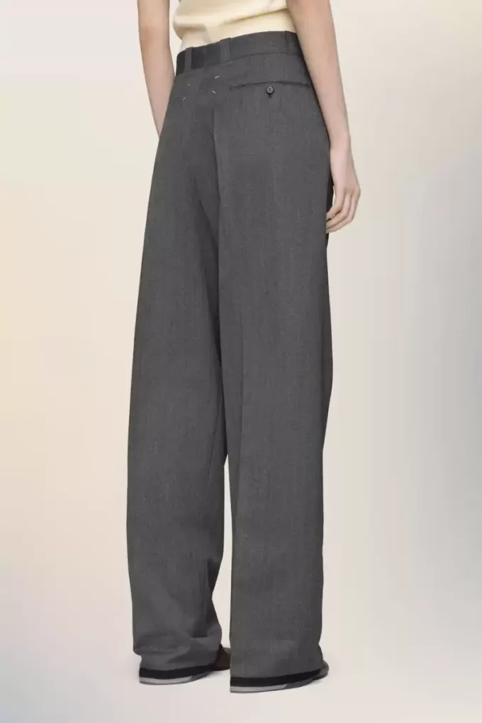 Pantaloni di lana su misura Pantaloni di lana su misura