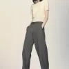 Pantaloni di lana su misura Pantaloni di lana su misura