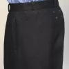 Pantaloni dritti in lana infeltrita Pantaloni dritti in lana infeltrita