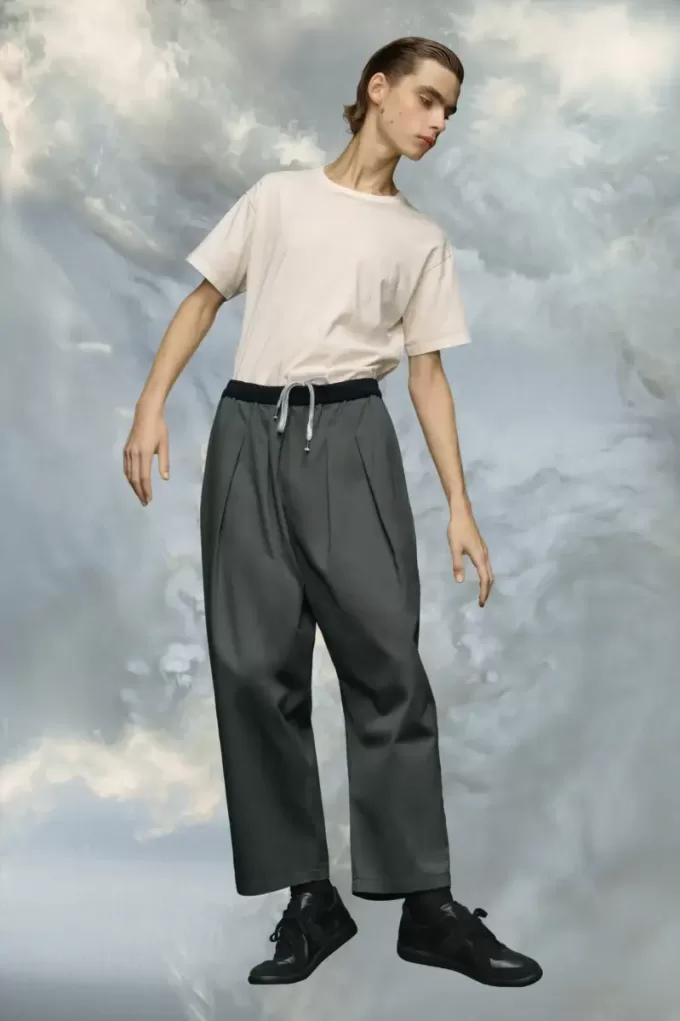 Pantaloni in cotone Maison Margiela