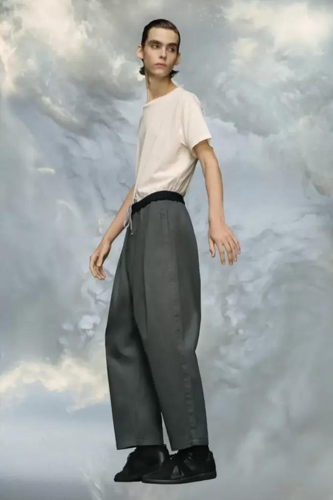 Pantaloni in cotone Maison Margiela