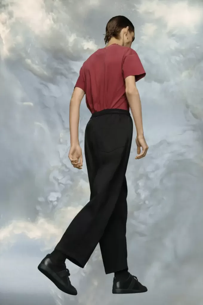Pantaloni in cotone Maison Margiela