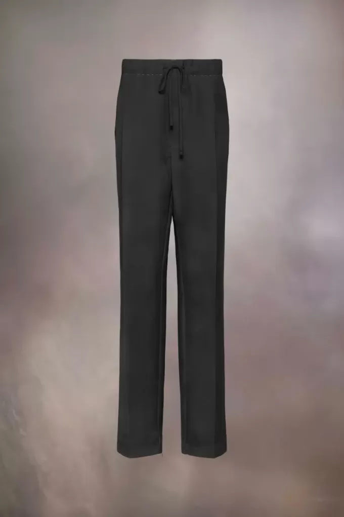 Pantaloni in lana e mohair Pantaloni in lana e mohair