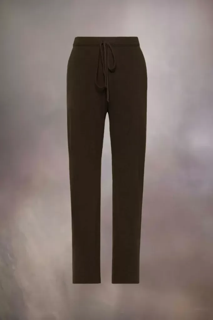 Pantaloni in maglia di cashmere