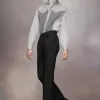 Pantaloni in mohair britannico