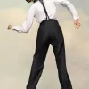 Pantaloni in mohair britannico