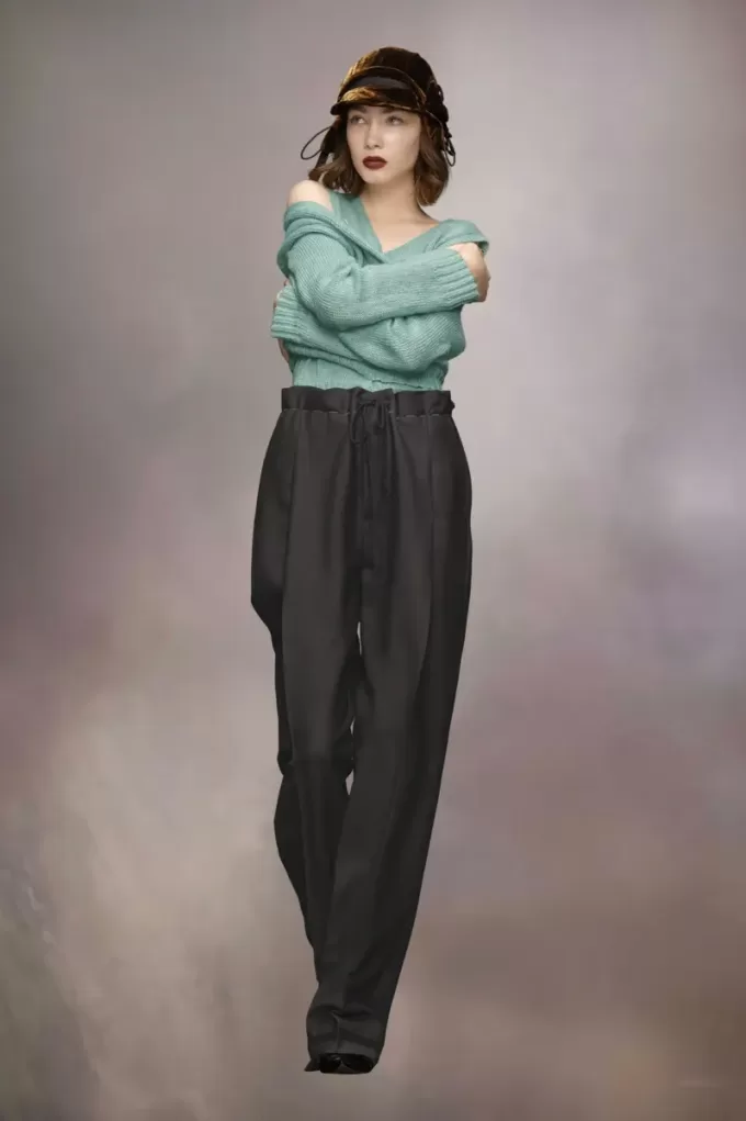 Pantaloni in mohair Maison Margiela Pantaloni in mohair Maison Margiela