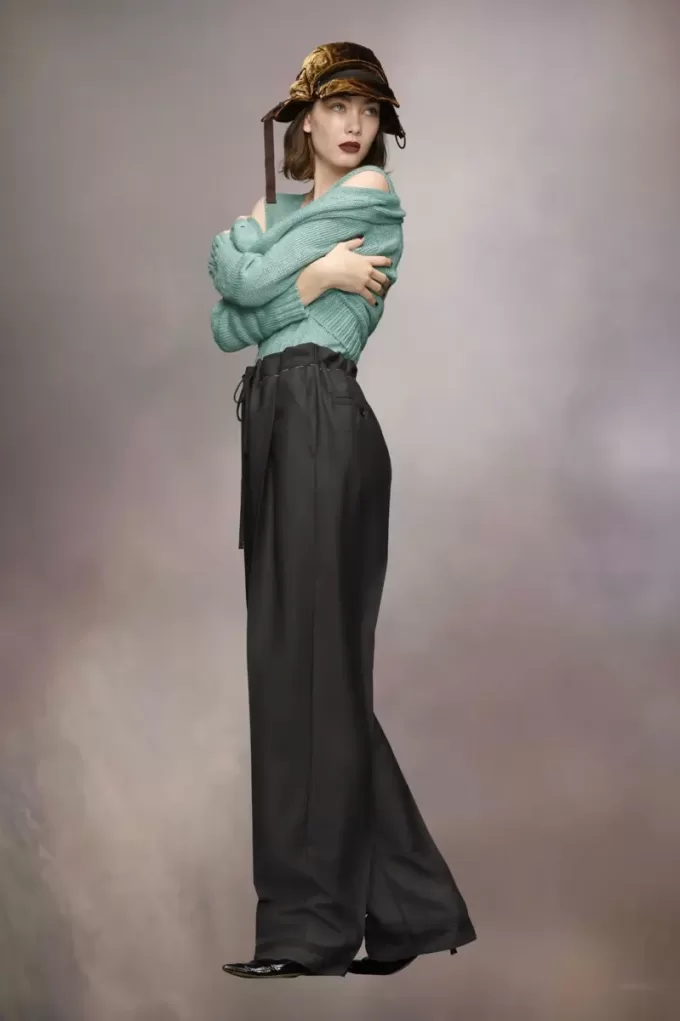Pantaloni in mohair Maison Margiela Pantaloni in mohair Maison Margiela