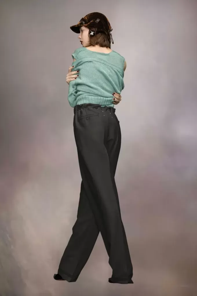 Pantaloni in mohair Maison Margiela Pantaloni in mohair Maison Margiela