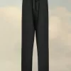 Pantaloni in popeline di seta Pantaloni in popeline di seta