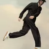 Pantaloni in popeline di seta Pantaloni in popeline di seta
