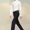 Pantaloni in twill di lana Maison Margiela