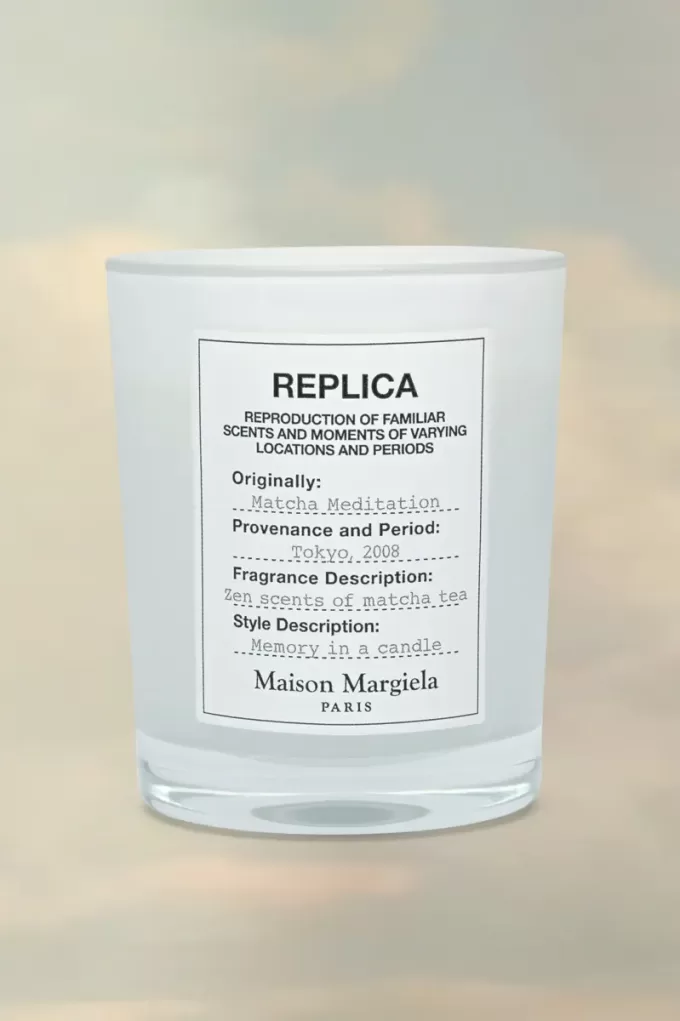 Replica della candela da meditazione Matcha Replica della candela da meditazione Matcha