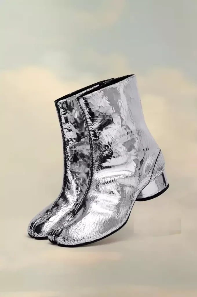 Stivali Tabi Mirror di Maison Margiela