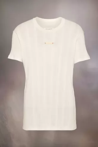 T-shirt con etichetta Maison Margiela