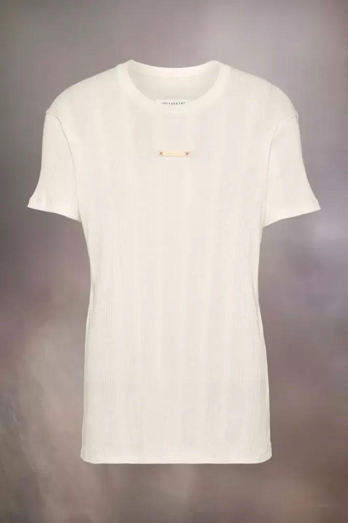 T-shirt con etichetta Maison Margiela T-shirt con etichetta Maison Margiela