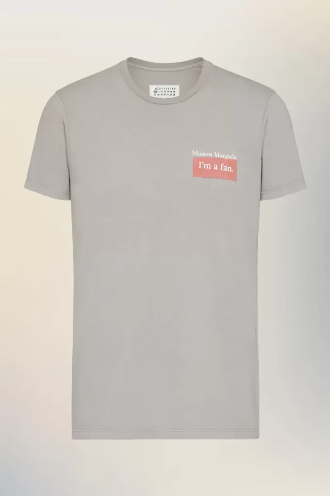 T-shirt con logo Maison Margiela