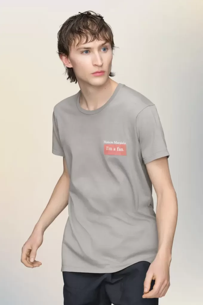 T-shirt con logo Maison Margiela