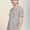 T-shirt con logo Maison Margiela