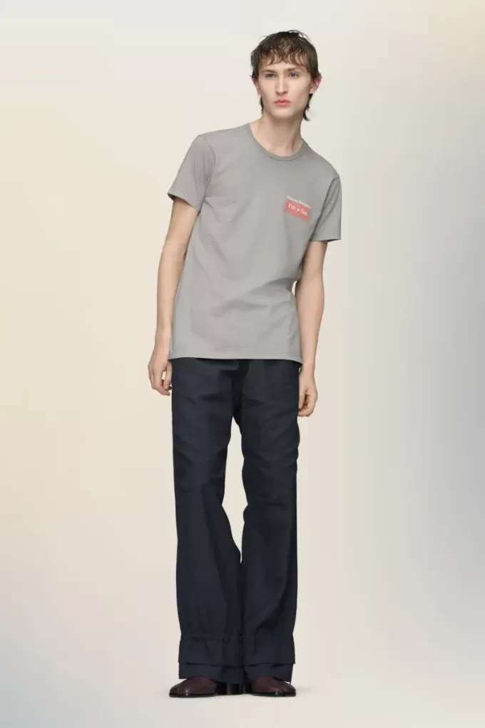 T-shirt con logo Maison Margiela