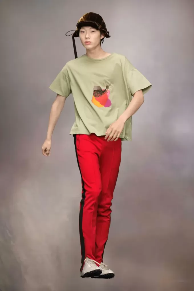 T-shirt con lumaca Maison Margiela